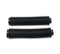Caches de Fourche Moto Capuchon d'écrou de Tige Amortisseur Avant Tout-Terrain pour Moto Tout-Terrain, Fourche de 40 mm, Soufflet en Caoutchouc, Housse Anti-poussière