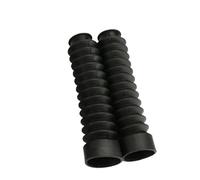 Caches de Fourche Moto Capuchon d'écrou de Tige Convient pour Yamaha Honda Fourche Avant Moto 30MM 26MM Cache-poussière Garde Soufflet Bottes Amortisseur(C)