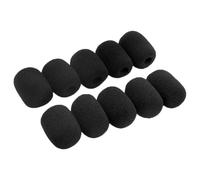 Caches de microphone - Mousse, motif abeille jaune | Mini protection contre le vent pour la tête des haut-parleurs avec un ajustement pour écouteurs, microphones, appareils d'enregistrement