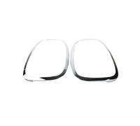 Caches de phares antibrouillard Bague de phare arrière noire brillante pour BMW Mini Cooper F55, F56 et F57 Cache feu arrière(Silver Rear)