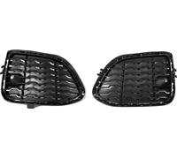 Caches de phares antibrouillard Bumper, plastique ABS durable, installation clip-on facile, paire