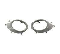 Caches de phares antibrouillard Lunette de phare antibrouillard gauche/droite, facile à démonter, 8E0807819/8E0807820, compatible avec Audi A4 B7 (2005, 2006, 2007, 2008)