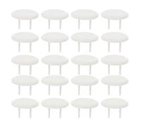 Caches de Prises Murales pour Bébé, Lot de 50, Plastique Blanc | Protection les Chocs, pour Prises Électriques Standard, Sécurité Garçon et Filles