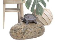 Caches De Stock En Faux Rocher - Statue De Tortue En Résine Résistante, Coffre-fort Caché D'extérieur | Ornement Décoratif De Jardin Résistant Aux Intempéries, Conteneur Secret C