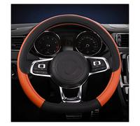 Caches de Volant Couverture Volant Voiture Forme D/O 36cm Cuir PU pour Civic pour Ciimo pour Jade pour Suzuki pour Alto pour LINGYANG pour Nissan pour Aqua Housse Volant(5)