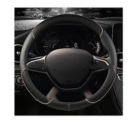Caches de Volant Housse De Volant De Voiture en Cuir PU pour Hyundai pour Tucson 2021 2022 NX4 pour Elantra 2020 pour Sonata 10th 2020 2021 2022 Accessoires Auto Housse Volant(Beige,O Shape)