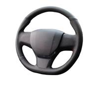 caches de Volant Housse De Volant De Voiture pour Citroen C3 C3-XR C4 Peugeot 408 2014-2019 Traveller Intérieur De Voiture Couvre Volant(Blue Thread)