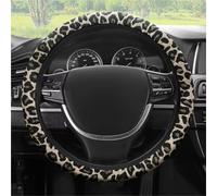 caches de Volant Housse De Volant Élastique Extensible sans Anneau Intérieur, Compatible avec Les Volants De 14,5 À 15 Pouces Couvre Volant(Leopard-Print-2)