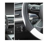 caches de Volant Housses de Volant de Voiture de Sport Automobile, Accessoires d'intérieur pour Femme, Convient aux Tailles de 14,5 à 15 Pouces Couvre Volant(Black Blue)