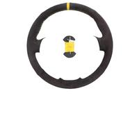 Caches de Volant pour A2 8Z A3 8L Sportback A4 B6 Avant A6 C5 A8 D2 TT 8N S3 S4 RS 4 RS 6 Housse Volant Voiture(C-Yellow Thread)
