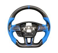 Caches de Volant pour Ford pour Focus MK3 RS St 2015-2018 Intérieur en Fibre Carbone Support Volant Chauffage Affichage LED du Régime(Style11)
