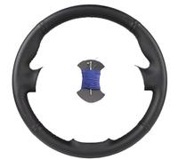 Caches de Volant pour Opel pour Astra (H) pour Zafira (B) pour Signum 2005 pour Vectra (C) pour Vauxhall Housse Volant en Microfibre(Blue Thread)