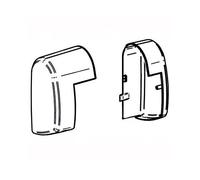 Thule Caches d'extrémité Droit et Gauche Blancs pour Store 5200