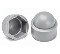 Boîte de 100 caches écrous hexagonaux gris Ø 12mm - 8560212