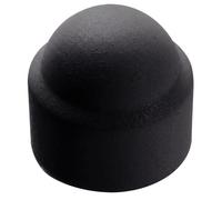 Acton – Cache-écrou hexagonal en polyéthylène – 8560012 – Noir RAL 9005 Ø12 mm – Boîte 100
