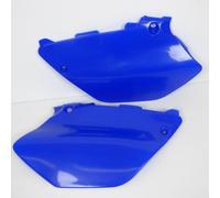Caches latéraux bleu Polisport pour moto Yamaha 125 YZ 2002 à 2014 EBSI3950085