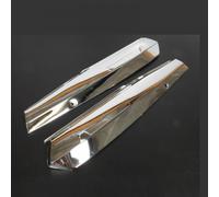 Caches Latéraux Rsm Pour Mobylette Peugeot 50 103 Mvl M Chromé Neuf