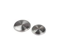 Fackelmann Caches plaques de cuisson 12306 – Acier inoxydable et Aluminium 16 et 20 cm – Lot de 2