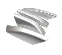 caches pour barres toit Compatible Avec Toyota Pour 4Runner N210 2003-2009 4 Pièces Rails Toit Voiture Support D'extrémité Support Coque Accessoires Extérieurs(Silver)