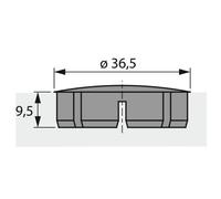 Caches pour boîtier de charnière Intermat et Sensys-100 pièces HETTICH