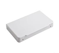 caches pour prises électriques, 194 * 111 26 mm ABS Wall Switch Socket Face Plate Panel Box(White)