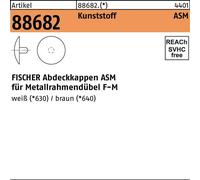 Caches R 88682 10 plastique blanc