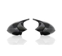 Caches Rétroviseur Latéral Bouchons Caches Rétroviseur à Aile Pour BMW 1 3 Series E81 E82 E87 E88 E90 E91 E92 E93 Coque De Rétroviseur Arrière De Voiture Logement De Miroir(Carbon Fiber)