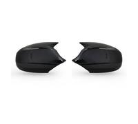 Caches Rétroviseur Latéral Bouchons Caches Rétroviseur à Aile Pour BMW E90 E91 E92 E93 E81 E87 E82 E88 3 1 Series Coque de Rétroviseur Arrière de Voiture Logement de Miroir(ABS Black)
