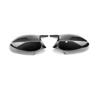 Caches Rétroviseur Latéral Bouchons Caches Rétroviseur à Aile Pour BMW E90 E91 E92 E93 Pour M3 Style E80 E81 E87 ABS Coque de Rétroviseur Arrière de Voiture Logement de Miroir(Carbon Fiber Pre-2)