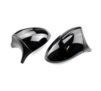 Caches Rétroviseur Latéral Bouchons Caches Rétroviseur à Aile Pour BMW E90 E91 E92 E93 Pour M3 Style E80 E81 E87 ABS Coque de Rétroviseur Arrière de Voiture Logement de Miroir(Bright black Pre-1)