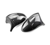 Caches Rétroviseur Latéral Bouchons Caches Rétroviseur à Aile Pour BMW E90 E91 E92 E93 Pour M3 Style E80 E81 E87 ABS Coque de Rétroviseur Arrière de Voiture Logement de Miroir(Carbon Fiber Pre-1)