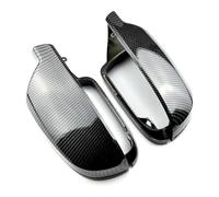 Caches Rétroviseur Pour A3 A4 B8/B8.5 A5 A6L A8L RS6 S8 Q3 Couvercle Rétroviseur Latéral Remplacement Voiture Capuchon D'aile Garniture Boîtier Porte Extérieure Rétroviseur Couverture(Carbone,B8.5)