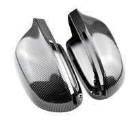 Caches Rétroviseur Pour A3 A4 B8/B8.5 A5 A6L A8L RS6 S8 Q3 Couvercle Rétroviseur Latéral Remplacement Voiture Capuchon D'aile Garniture Boîtier Porte Extérieure Rétroviseur Couverture(Carbone,B8)
