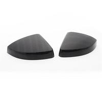 Caches Rétroviseur Pour A3 S3 8V RS3 2013-2020, Remplacez Les Coques De Rétroviseurs Latéraux En Fibre De Carbone Noir Argenté Rétroviseur Couverture(Fibre de carbone)