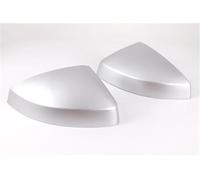Caches Rétroviseur Pour A3 S3 8V RS3 2013-2020, Remplacez Les Coques De Rétroviseurs Latéraux En Fibre De Carbone Noir Argenté Rétroviseur Couverture(Argenté)
