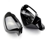 Caches Rétroviseur Pour A6 C7 C7.5 S6 4G 2012-2018 Couvercle Rétroviseur Latéral Remplacement Capuchon D'aile Boîtier Porte Extérieur Garniture Coque ABS Rétroviseur Couverture(Noir brillant)