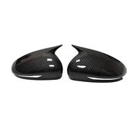 Caches Rétroviseur Pour Genesis G70 2017-2023 Couvercle Rétroviseur Latéral Capuchon D'aile Boîtier Porte Extérieure, Garniture De Coque Rétroviseur Couverture(Look de carbone)