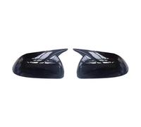 Caches Rétroviseur Pour KIA K2 KX Cross 2017-2020 Pour RIO 4 2017-2023 Couvercle Rétroviseur Latéral Voiture Capuchon D'aile Klaxon Garniture Porte Extérieure Rétroviseur Couverture(Noir brillant)