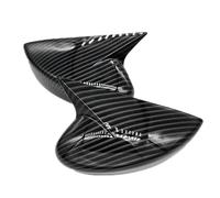 Caches Rétroviseur Pour Kicks Pour Lannia Pour BlueBird 2015-2021 Couvercle Rétroviseur Latéral Voiture Capuchon D'aile Autocollant Extérieur Garniture Boîtier Vue Rétroviseur Couverture(No Light)