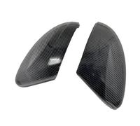 Caches Rétroviseur Pour Peugeot 208 2008 2012-2018 Pour Citroen C3 2016 À 2020 Couvercle Rétroviseur Latéral Remplacement Voiture Capuchon D'aile Garniture Boîtier Rétroviseur Couverture(Carbone)