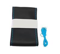 Caches Volant Couverture tressée pour volant de voiture pour 36/38/40CM Suite bâches avec aiguilles et fil