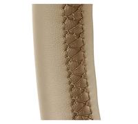 Caches Volant pour Clio 3 2005-2013 pour Clio 3 RS 2005-2013 Bricolage Personnaliser Couverture Tressage pour Volant Tresse Volant d'origine Volant Voiture (Couleur : Beige)