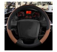 Caches Volant pour Fiat Ducato Housse Volant Voiture en Cuir PU Accessoires Automobiles Marque Housse Volant (Couleur : Marron)