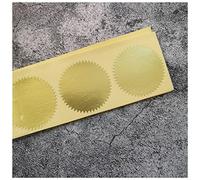 Cachet Sceau Sticker Embosseur de 45mm50mm de 100 pcs for timbre de gaufrage, autocollant vierge for personnaliser le joint de relevage, joint de gaufrage bricolage for carte Cachet Cire Sceau ( Size