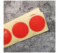 Cachet Sceau Sticker Embosseur de 45mm50mm de 100 pcs for timbre de gaufrage, autocollant vierge for personnaliser le joint de relevage, joint de gaufrage bricolage for carte Cachet Cire Sceau ( Size