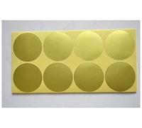 Cachet Sceau Sticker Embosseur de 45mm50mm de 100 pcs for Timbre de gaufrage, Autocollant Vierge for Personnaliser Le Joint de relevage, Joint de gaufrage Bricolage for Carte Cachet Cire Sceau (Size