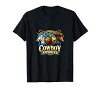 Cachet Western Cowboy Licorne Wrangler T-Shirt