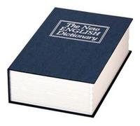 Cachette coffre ''The New English Dictionnary''