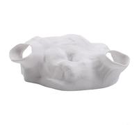 Cachette d'angle pour aquarium en forme de racine de mangrove - Décoration pour aquarium - Pour abri de terrarium - Poissons en plastique sans danger - Aspect naturel - Décoration de crevettes - Blanc