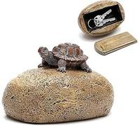 Cachette de clés pour l'extérieur, pierre avec compartiment secret, cachette de clé, cachette de clé, cachette secrète pour clés de géocaching pour l'extérieur